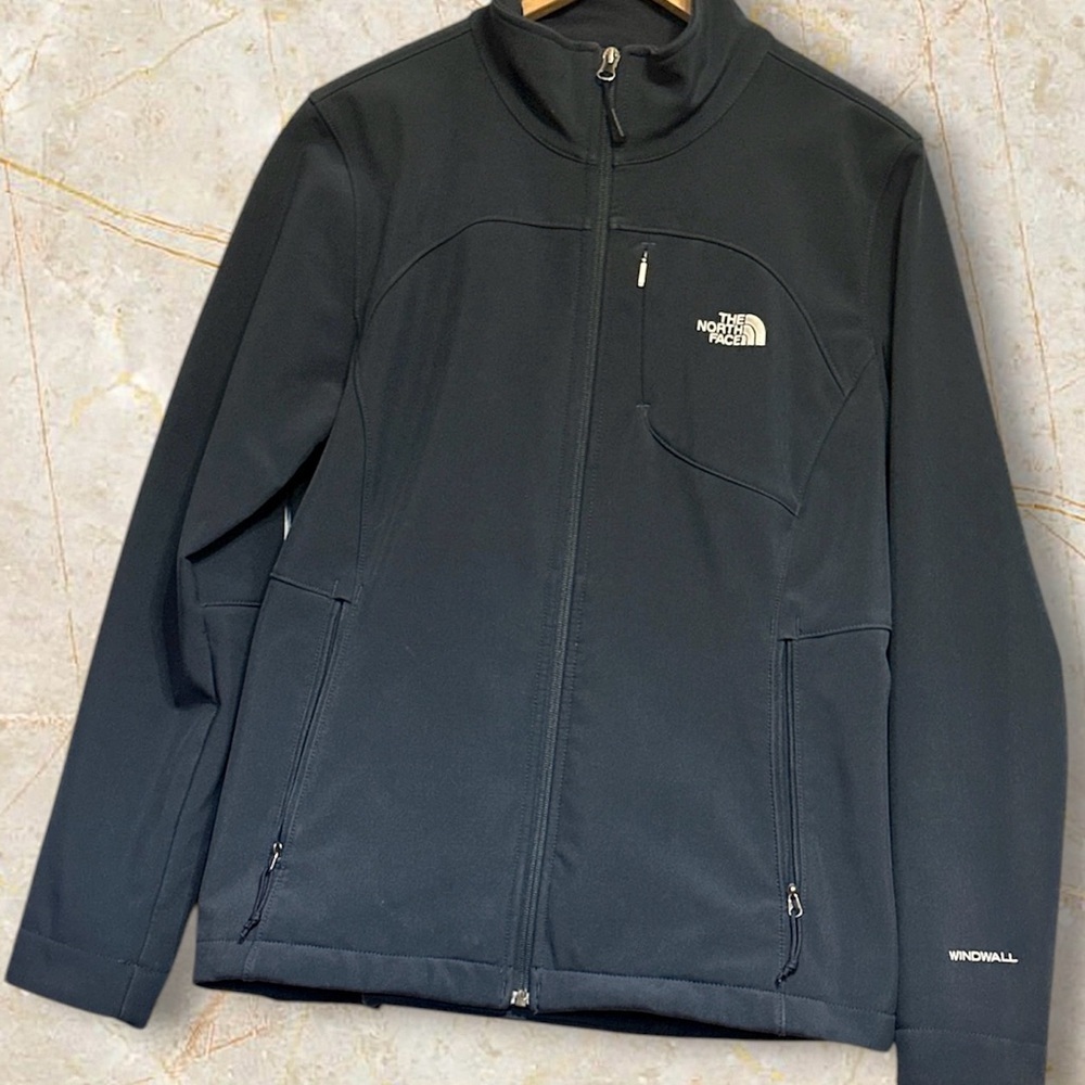THE NORTH FACE WINDWALL JACKET WOMEN SLATE BLUE GRAY COLORED SIZE LARGE